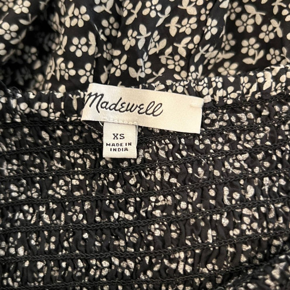 Madewell Lucie Wide-Leg Jumpsuit in Micro Daisy Size XS - Picture 5 of 7